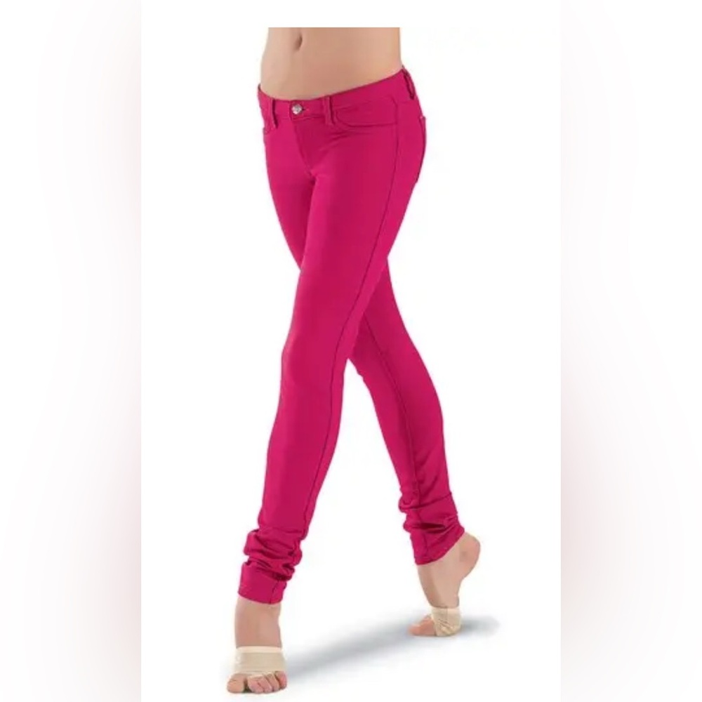 Balera Performace Urban Groove Bold Coloured Jeggings AH3722 Lipstick Pink